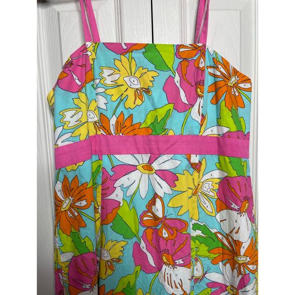 Lilly Pulitzer Girls Paint by Numbers Dress Size 14 - Picture 2 of 7